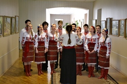 Виставка художніх картин «Натхненні творчістю Кобзаря», присвячена 200-річчю від дня народження Т.Г. Шевченка